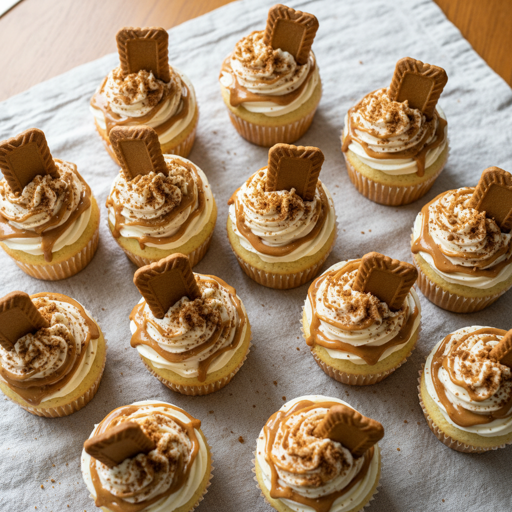 Biscoff Dream Cupcake