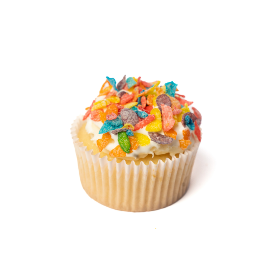 Fruity Pebbles Cupcake