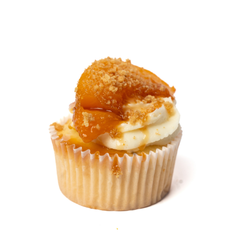 Peach Cobbler Cupcake