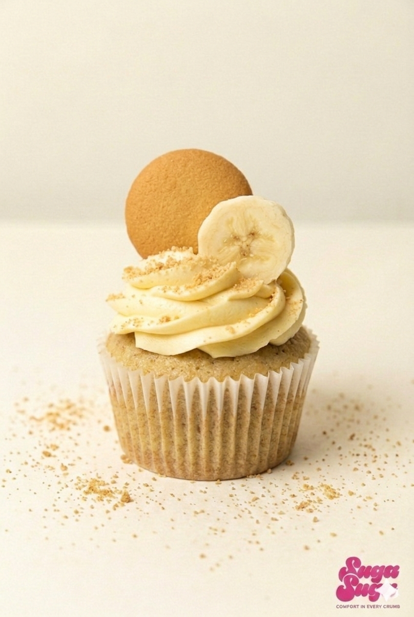 Banana Pudding Cupcake