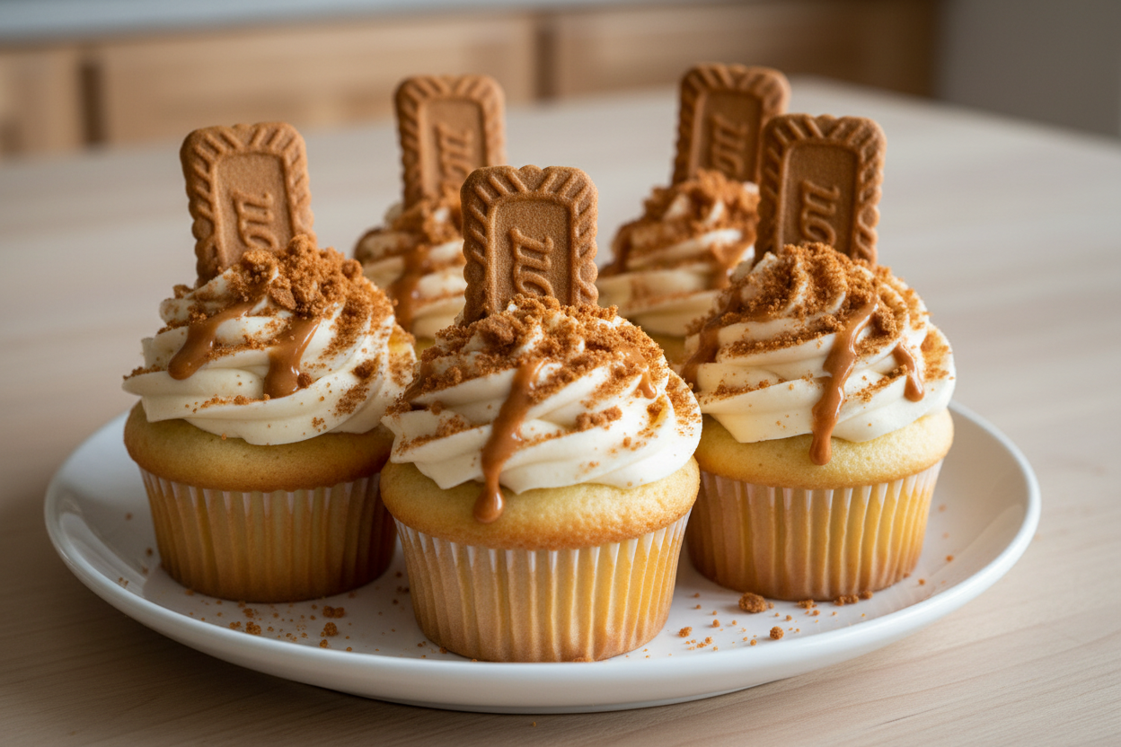 Biscoff Dream Cupcake
